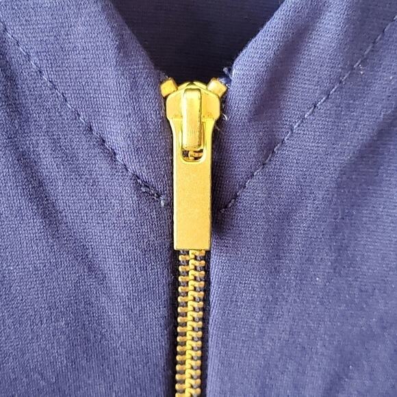 Banana republic long‎ sleeve low zippered back mini dress 10P - Picture 5 of 7